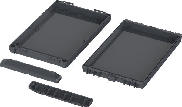 Bocube, ABS, 271x170x40 мм, IP68