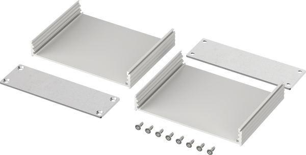 Filotec, алюмінієвий профіль, 105x80x32мм, IP40