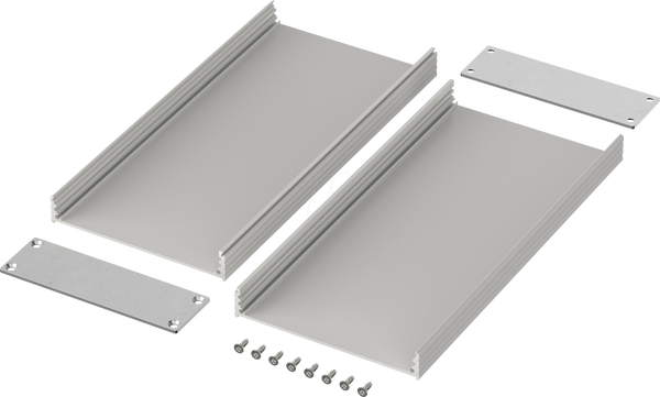 Filotec, алюмінієвий профіль, 105x220x32мм, IP40