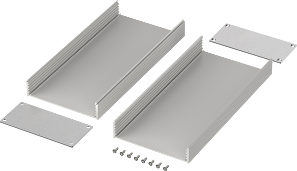 Filotec, алюмінієвий профіль, 105x220x48мм, IP40