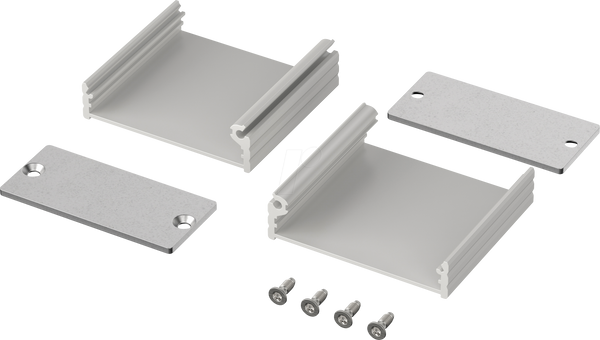 Filotec, алюмінієвий профіль, 55,3x50x24,4 мм, IP40