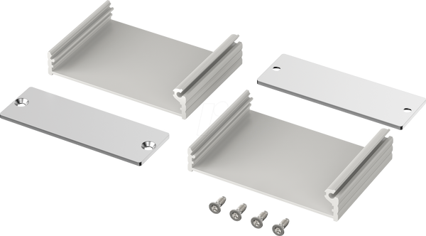 Filotec, алюмінієвий профіль, 71,8x50x24,4 мм, IP40