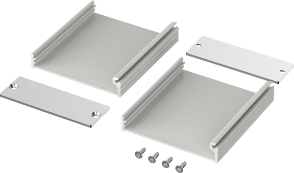 Filotec, алюмінієвий профіль, 71,8x80x24,4 мм, IP40