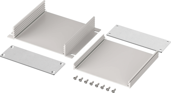 Filotec, алюмінієвий профіль, 105x100x36мм, IP40