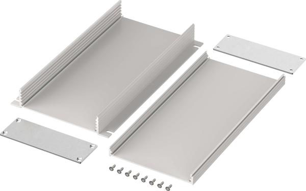Filotec, алюмінієвий профіль, 105x220x36мм, IP40