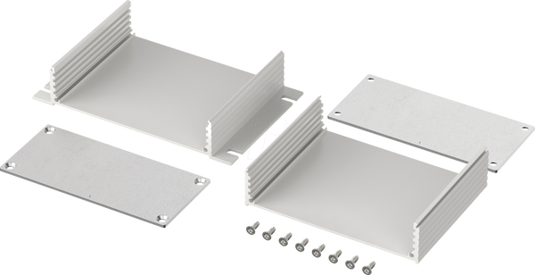 Filotec, алюмінієвий профіль, 105x80x48мм, IP40