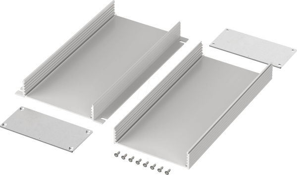 Filotec, алюмінієвий профіль, 105x220x48мм, IP40