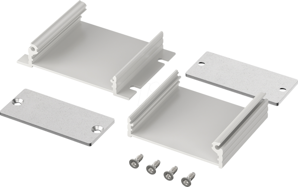 Filotec, алюмінієвий профіль, 55,3x50x24,4 мм, IP40