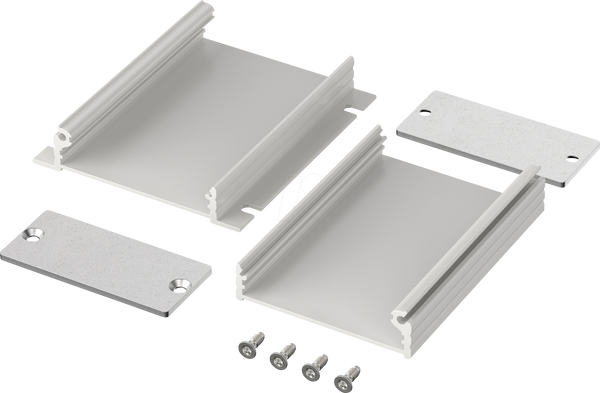 Filotec, алюмінієвий профіль, 55,3x80x24,4 мм, IP40