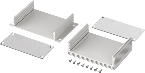 Filotec, алюмінієвий профіль, 105x80x48мм, IP40