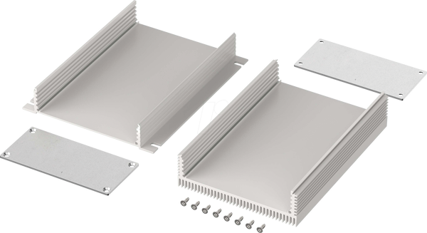 Filotec, алюмінієвий профіль, 105x160x48мм, IP40