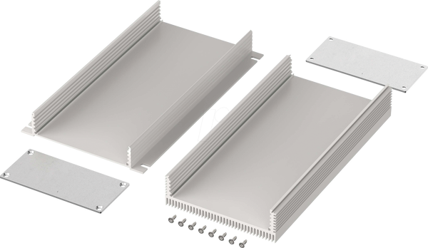 Filotec, алюмінієвий профіль, 105x220x48мм, IP40