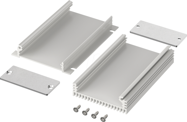 Filotec, алюмінієвий профіль, 55,3x100x24,4 мм, IP40