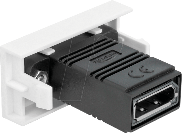 Модуль DisplayPort Easy 45, прямой, 22,5 x 45 мм.