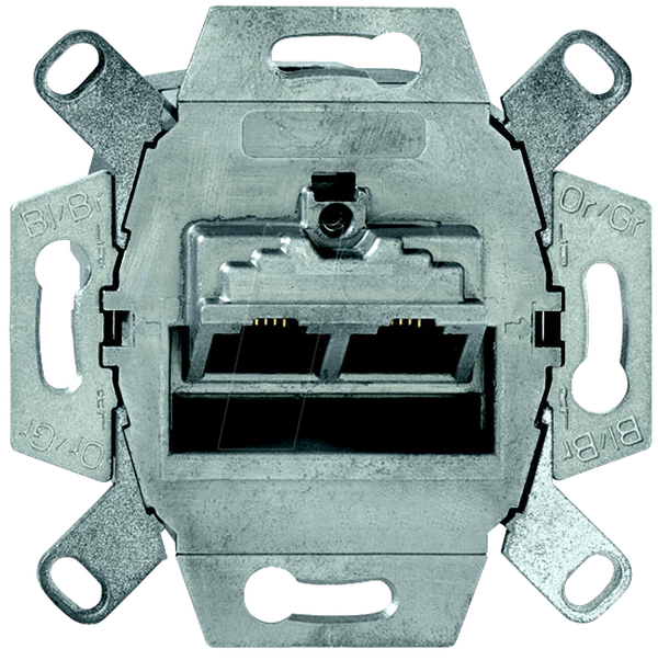 Коробка з'єднання ОАЕ, RJ45, кат. 6A ISO, екранований