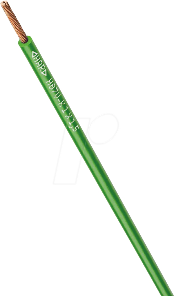 Дріт-перемичка X07V-K, 2,5 мм², 100 м, зелений