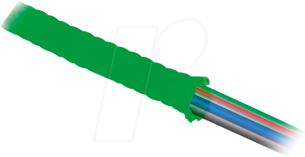 Geflechtschlauch dehnbar 2 m x 38 mm grün