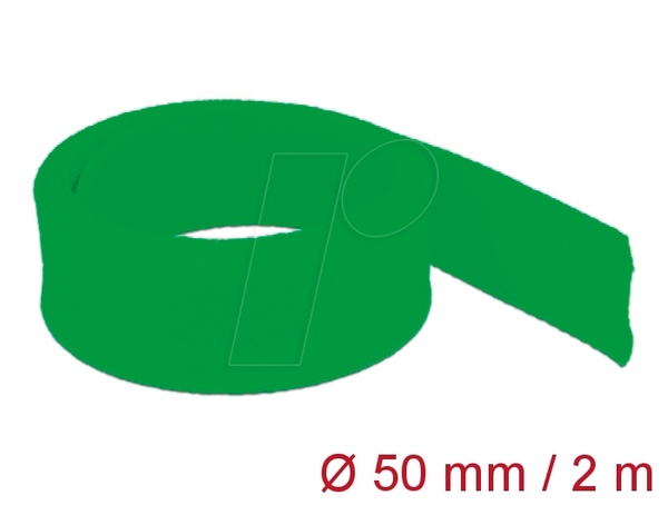 Geflechtschlauch dehnbar 2 m x 50 mm grün