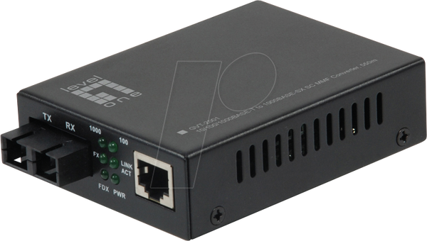 Медіаконвертер RJ45-SC, MM