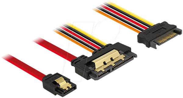 Роз’єм SATA 6 Гбіт/с + 15-контактний SATA > SATA