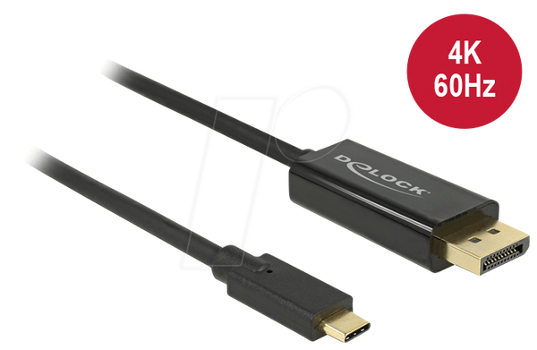USB C чоловічий > DP чоловічий DP Alt Mode, 2 м