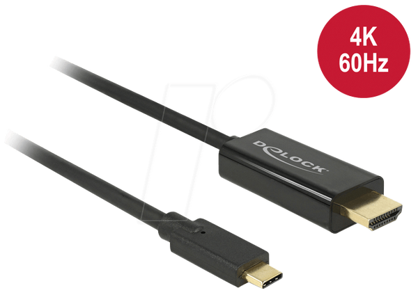 Штекер USB C до штекера HDMI, режим DP Alt, 3 м.