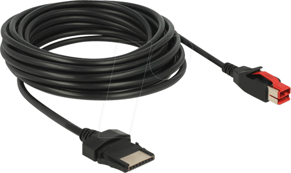 USB-кабель с питанием, штекер 24 В > 8 контактов, 5 м