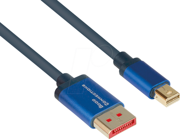 DP1.4 штекерний до Mini DP 1.4, гнучкий, 8K@60 Гц 2,0 м