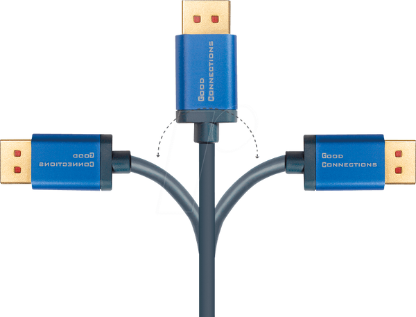 DP1.4 штекерний до Mini DP 1.4, гнучкий, 8K@60 Гц 2,0 м