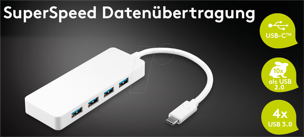 Багатопортовий концентратор USB-C з мультипортовим адаптером