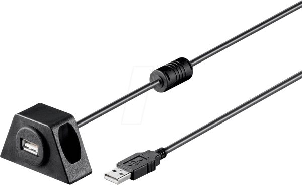 Подовжувач USB 2.0 з монтажним кронштейном 2,0 м