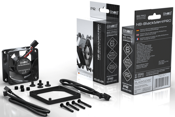 Вентилятор Noiseblocker BlackSilent Pro PR-2 - 60 мм