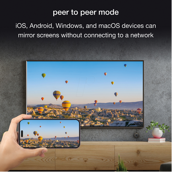 4K HDR беспроводной приемник дисплея