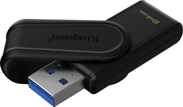 USB-накопичувач, USB 3.2, 64 ГБ, DataTraveller Exodia S