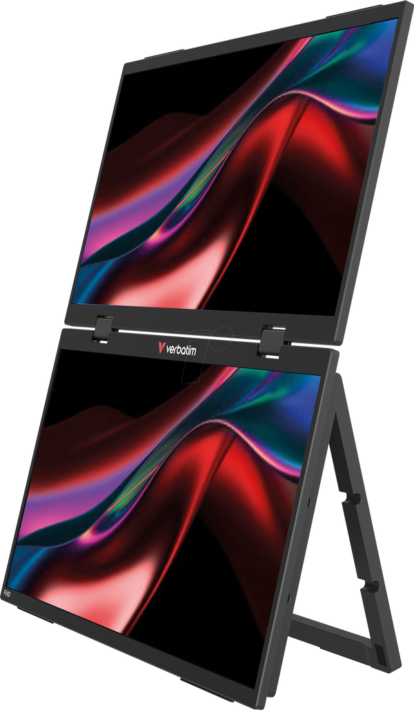 Двойной монитор 39,6 см, соотношение сторон 16:9, разрешение 1080p, USB-C
