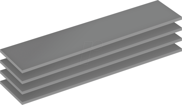Термопрокладка Arctic TP-4, 120x20x1,0 мм, упаковка з 4 штук