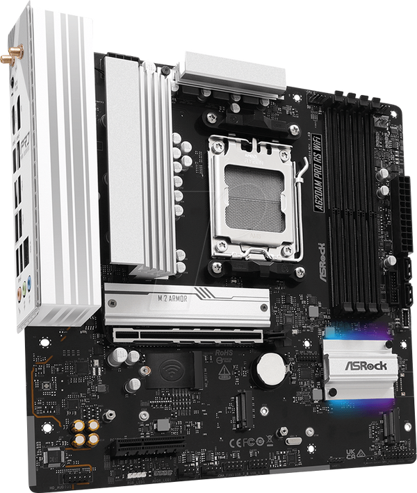 ASRock A620AM Pro RS Wi-Fi (AM5)