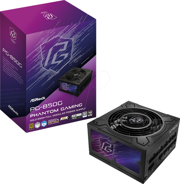 ASROCK Phantom Gaming PG-850G 850 Вт Gold
