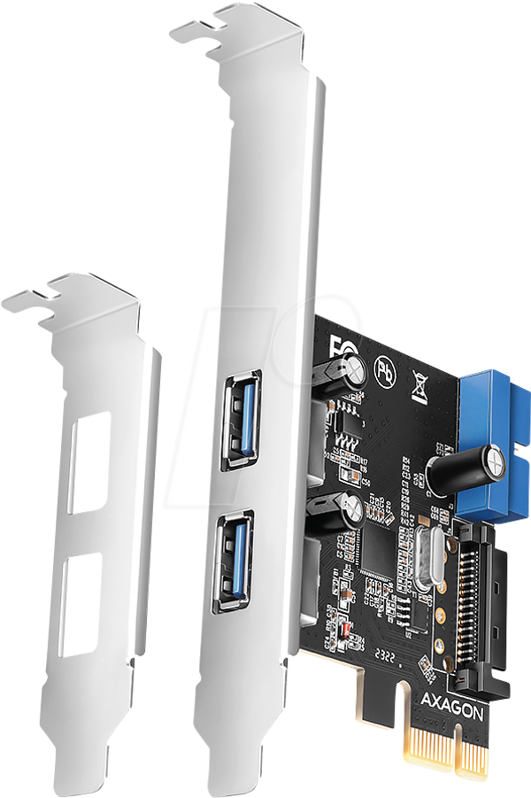 Плата расширения AXAGON PCEU-232RS, PCIe 4.0 x1