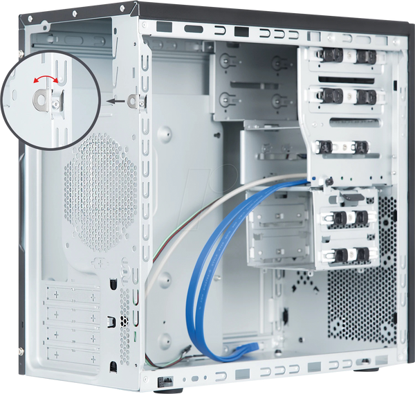 Корпус CHIEFTEC Classic Series BD-25B-OP m-ATX, чорний