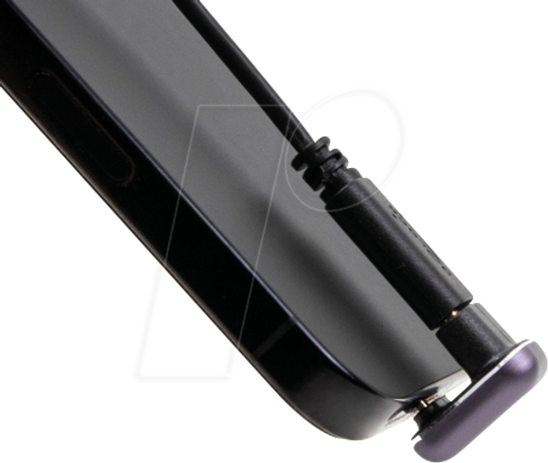 Адаптер USB-C 4.0, штекер-розетка, кутовий 180°, PD 3.1