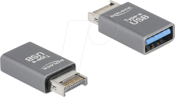 Адаптер USB 10 Гбіт/с Type-E, ключ A (тато) > A (мама)