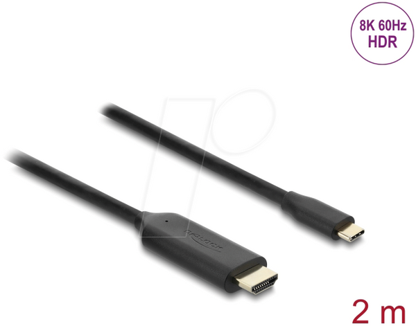 Кабель USB Type-C™ – HDMI (режим DP Alt) 8K 60 Гц з функцією HDR