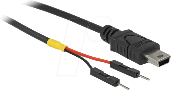 USB-кабель питания Mini-B на 2-контактный штекер с отдельным разъемом питания 30
