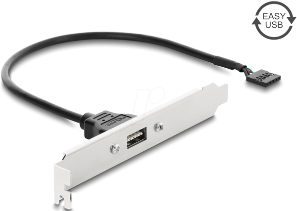 Кронштейн для слота USB 2.0 з 1 портом EASY USB Type-A