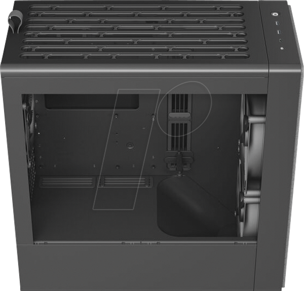 Корпус HAVN BF 360 Flow mid-tower, E-ATX, скляний, чорний