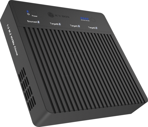 Копіювальна/док-станція 4x M.2 NVMe SSD USB 40 Гбіт/с