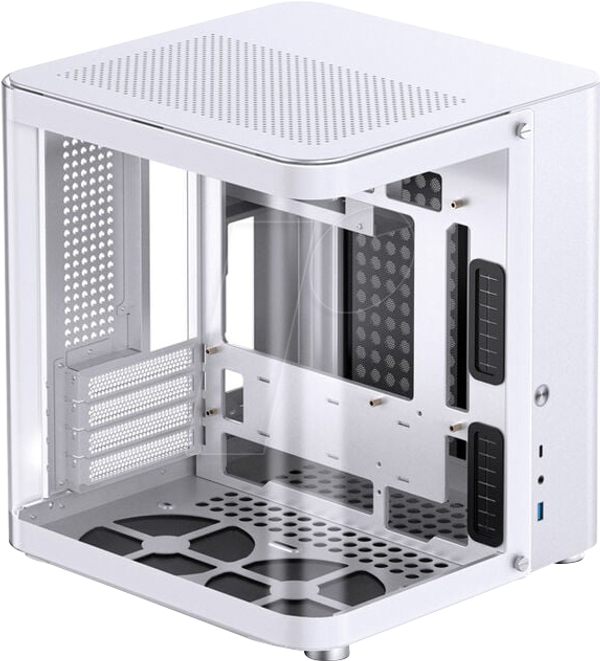 Корпус Jonsbo TK-1 2.0 Micro-ATX, загартоване скло