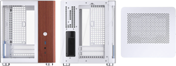 Міні-вежа Jonsbo TK-0, Mini-ITX, загартоване скло