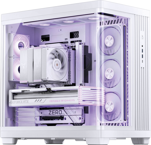 Корпус Jonsbo TK-4 midi tower, ATX, білий